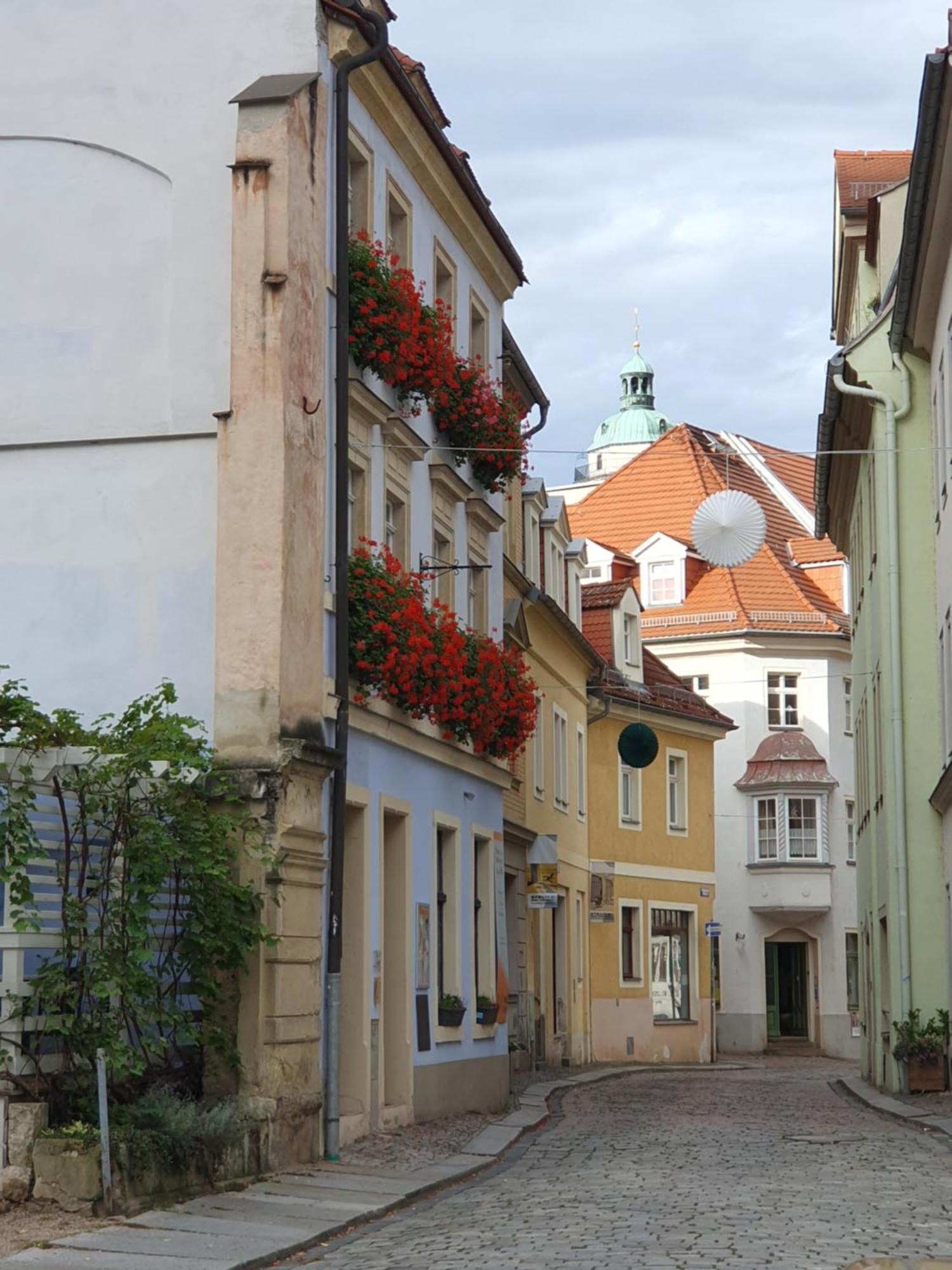 Ferienwohnung Ines Wolf in der Meißner Innenstadt Meißen Exterior foto